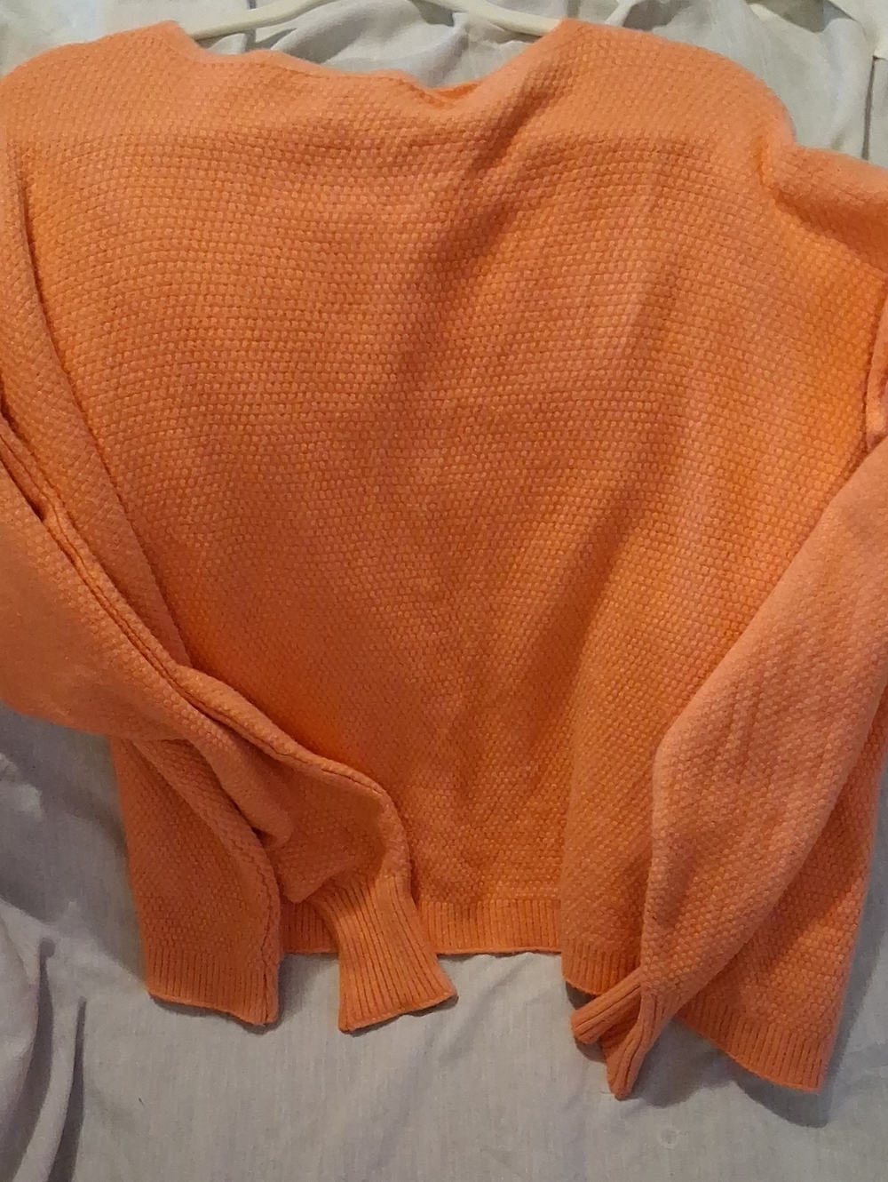 Coco + Carmen Women’s Lightweight Orange Knit Sweater